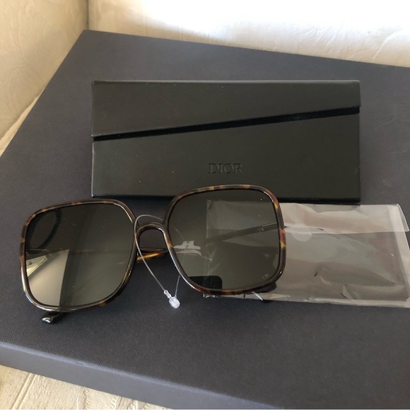 NIB CHRISTIAN DIOR Acetate So Stellaire 1 Sunglasses Tortoise - Picture 5 of 13